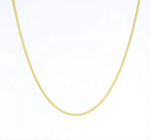Necklace | 16" Curb Chain | Gold Vermeil