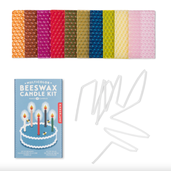 Kikkerland Candle Kit | Beeswax Multicolor