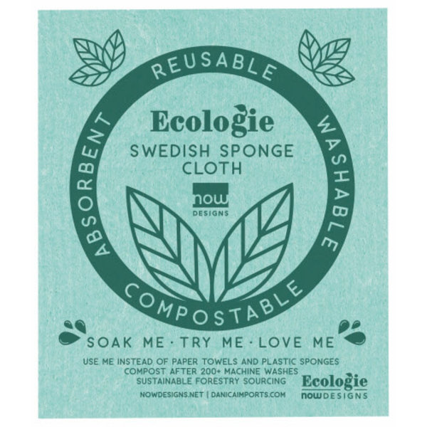 Now Designs Swedish Dishcloth | Green Love