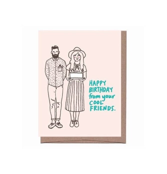 Card | Birthday | Cool Friends