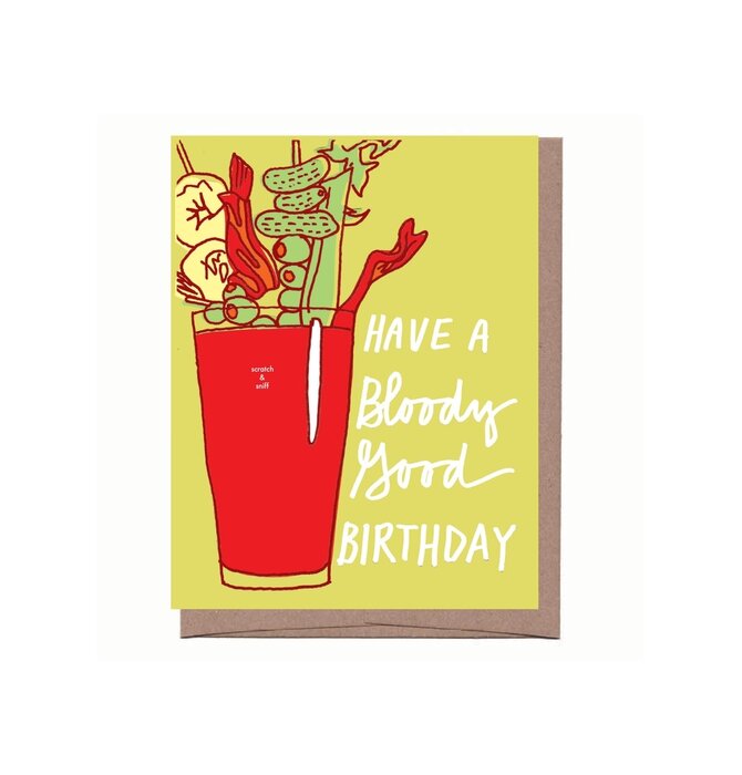 Card | Birthday | Bloody Mary