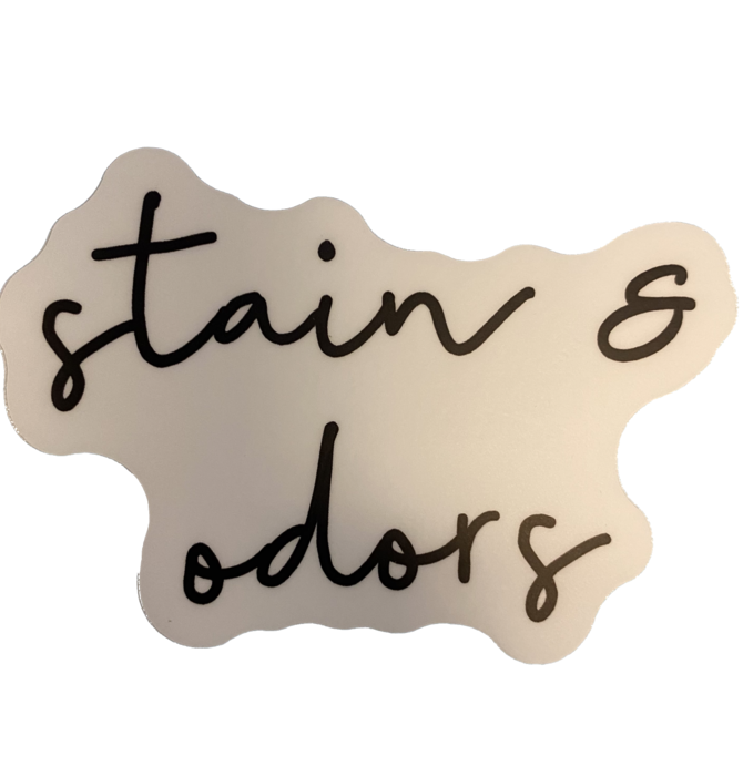 Sticker | Stain & Odors