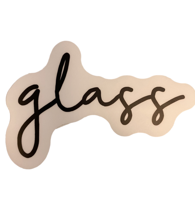 Sticker | Glass