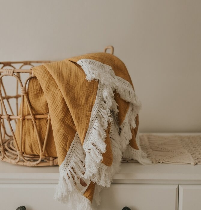 Blanket Throws | Fringed