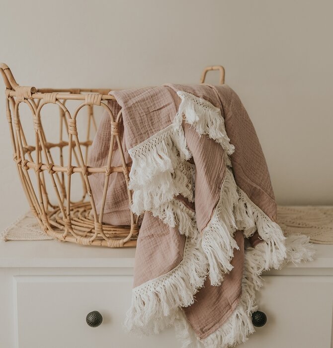 Blanket Throws | Fringed