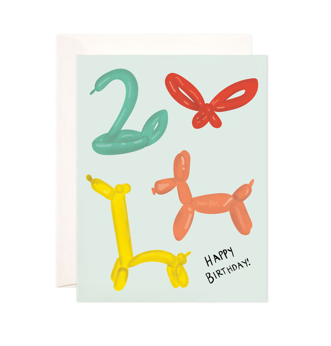 Card | Birthday | Balloon Animals