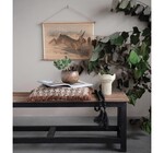 Garland w/Tassel | Black Acacia + Raffia
