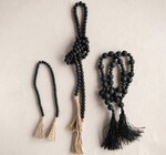 Garland + Tassel | Black & Jute