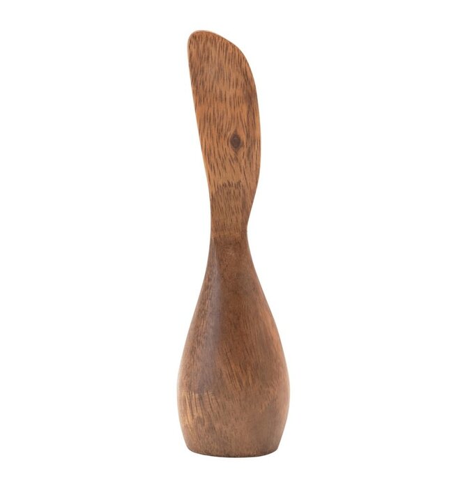 Cheese Knife | Standing Acacia Wood | 5.5"