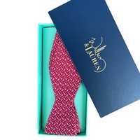 William & Lauren Bow Tie | Scissortail Silk