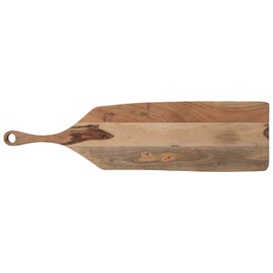 Creative Co-Op Cutting Board | Acacia Wood Paddle | 31.5"