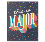 Card | Congrats | This Is Major