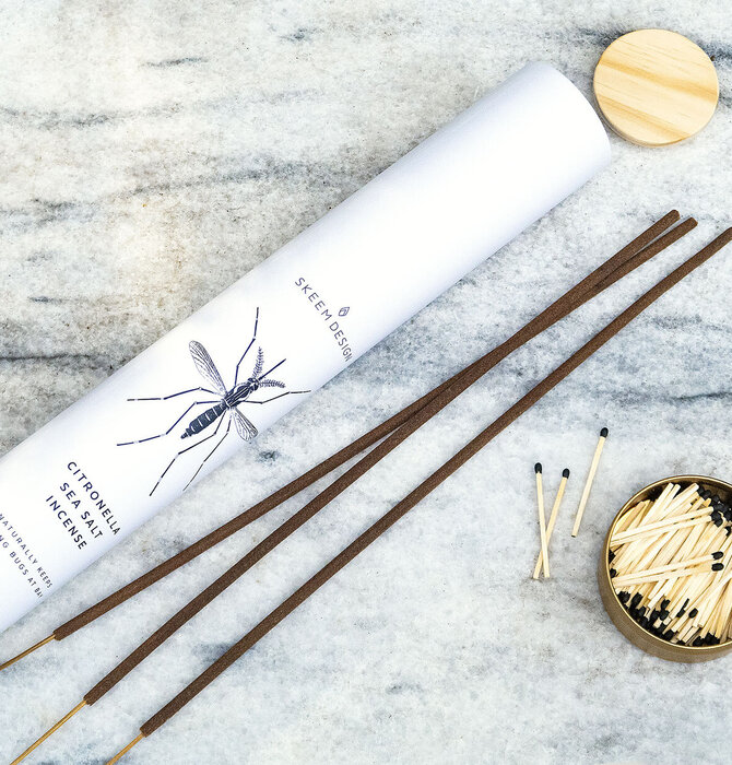 Incense Sticks | Citronella Sea Salt | Jumbo Tube