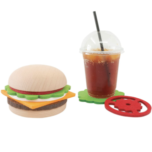 Beyond 123 Coaster Set | Burger
