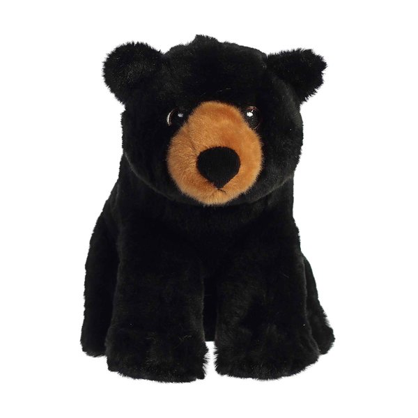 Aurora Toy | Eco Plush Animal | Black Bear