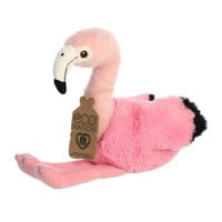 Aurora Toy | Eco Plush Animal | Flamingo