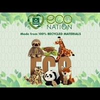 Aurora Toy | Eco Plush Animal | Snow Leopard