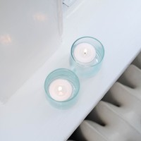 Socco Designs Candle Holder | Recycled Glass | Small