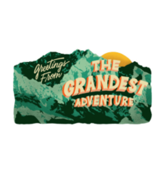 Plaque Card | Greetings from the Grandest Adventure