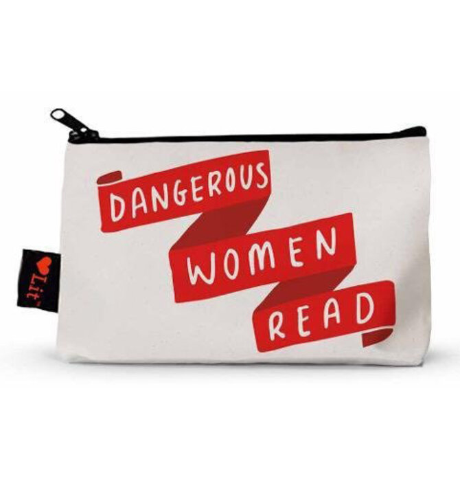 Pencil Pouch | Canvas | Dangerous Women Read