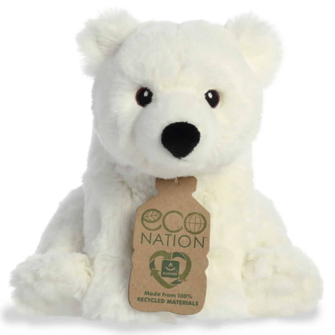 ToyEco Plush AnimalPolar Bear PLENTY Mercantile & Event Venue
