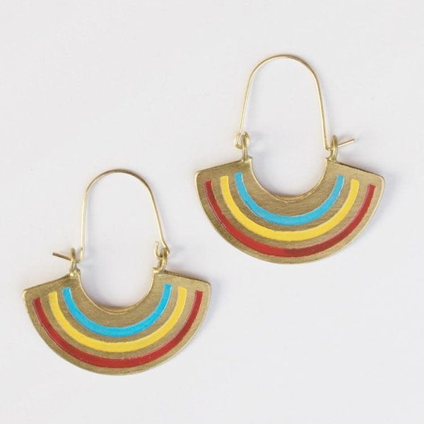 Mata Traders Earrings | Petite | Rainbow Multi