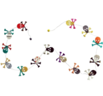 Garland | Paper Skulls