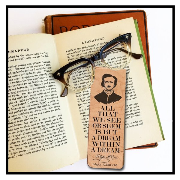 Fly Paper Bookmark | Edgar Allen Poe