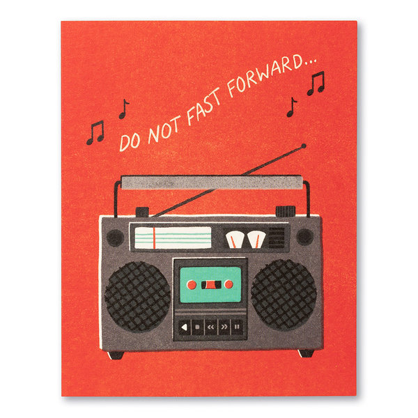 Compendium Card | Birthday | Do Not Fast Forward