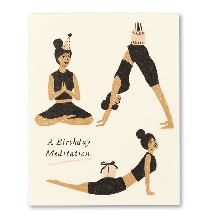Card | Birthday | Meditation