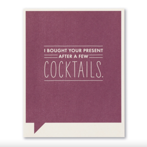 Compendium Card | Birthday | Cocktails