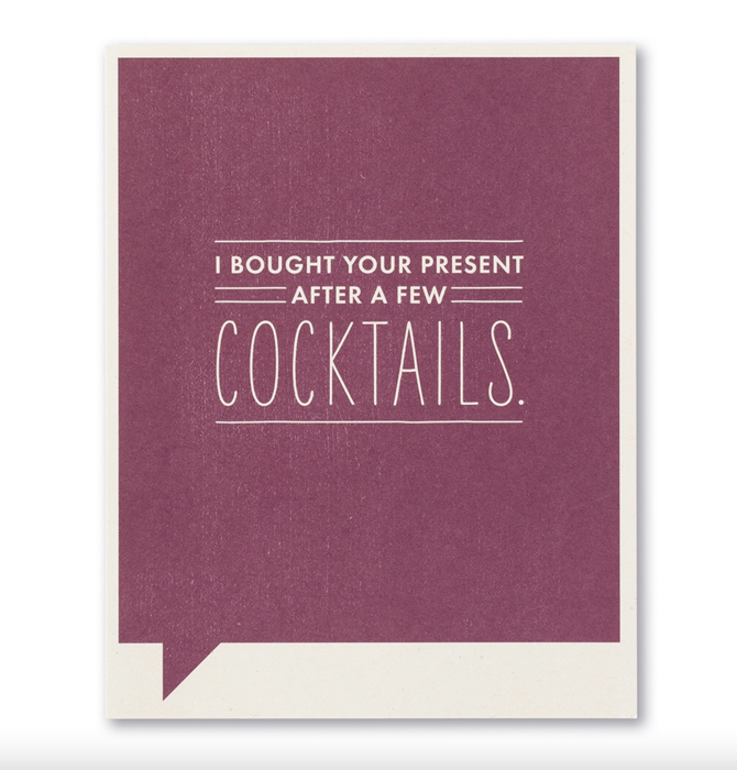 Card | Birthday | Cocktails