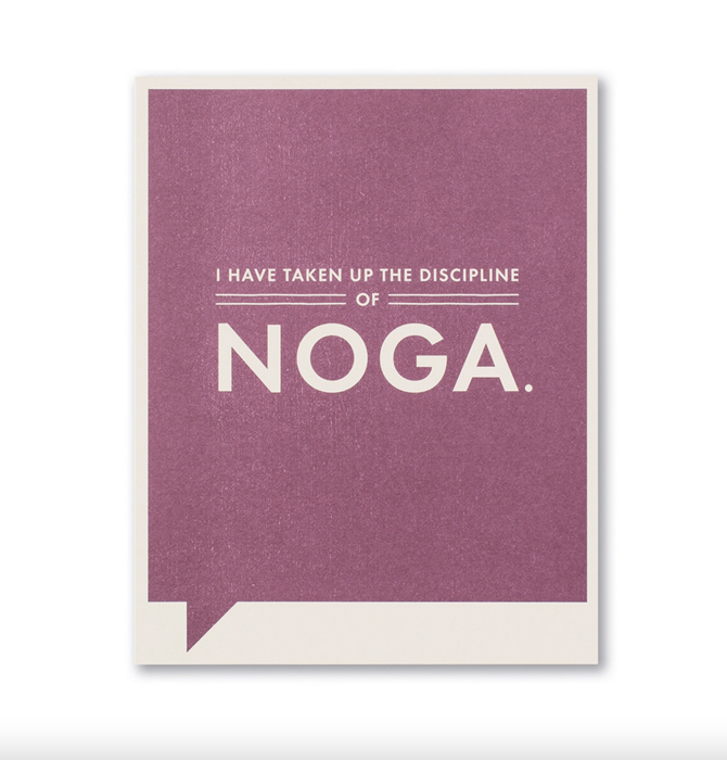 Card | Just for Laughs | Discipline of Noga