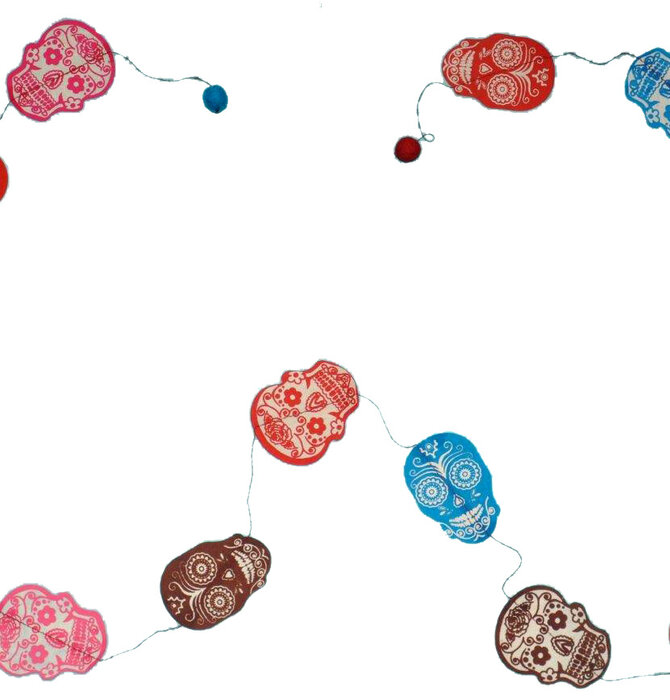 Garland | Paper Skulls