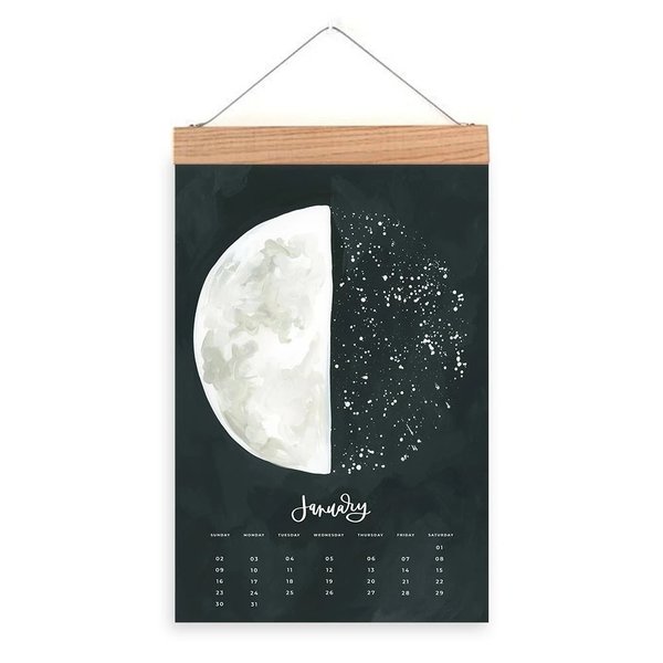 Wooden Hanger XL Calendar PLENTY Mercantile Venue