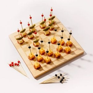 A Summer Shop Cheese Board | "Snackgammon" | Checkers/Chess