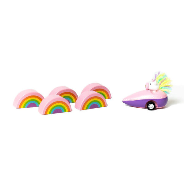 Jack Rabbit Creations Toy | Bowling Game | Unicorn & Rainbows