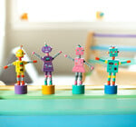 Toy | Push Puppet | Retro Robots