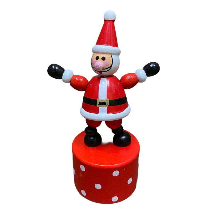 Toy | Push Puppet | Santa