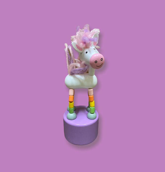 Toy | Push Puppet | Unicorns