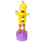 Toy | Push Puppet | Retro Robots