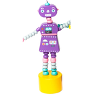 Toy | Push Puppet | Retro Robots