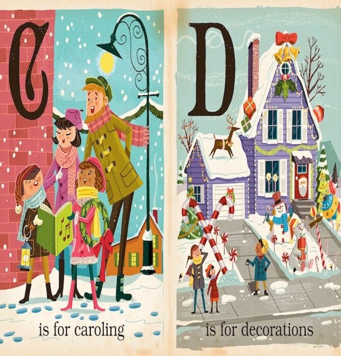 Board Book | S is for Santa