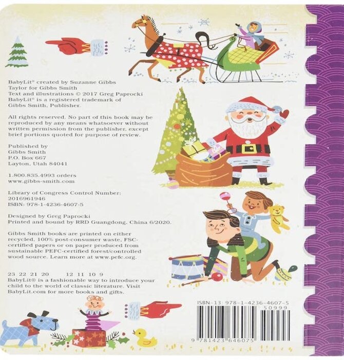 Board Book | S is for Santa