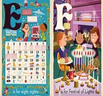 Board Book | Alphabet | D is for Dreidel