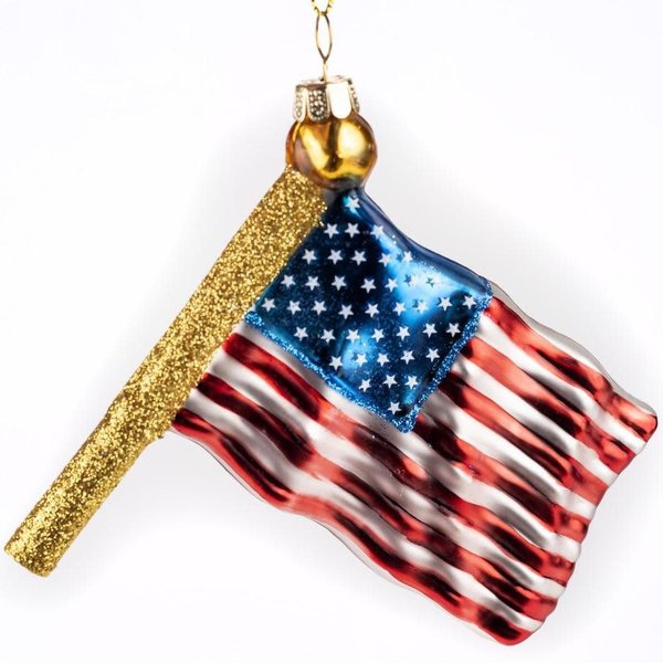 One Hundred 80 Degrees Ornament  | American Flag (Supports Veterans)