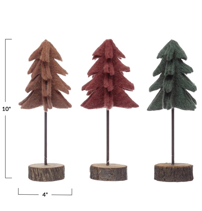 Tree | Jewel Tone Felt | 10"