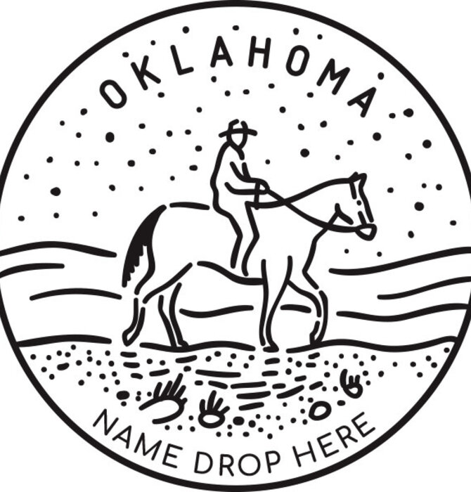Metal Bottle Openers | "Credit Card" | Oklahoma