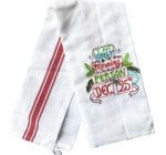 Dishcloths | Embroidered Christmas (4 Designs)