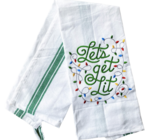 Embroidered Dishcloth | Christmas